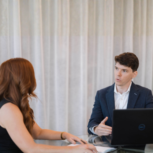 SMSF Specialist discussing self-managed super fund pricing and compliance packages
